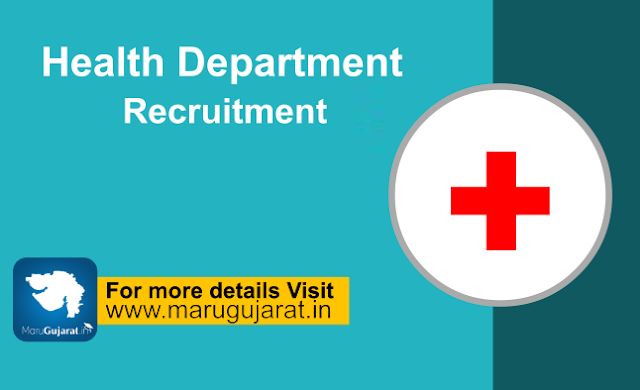 Health Department Recruitment 2022