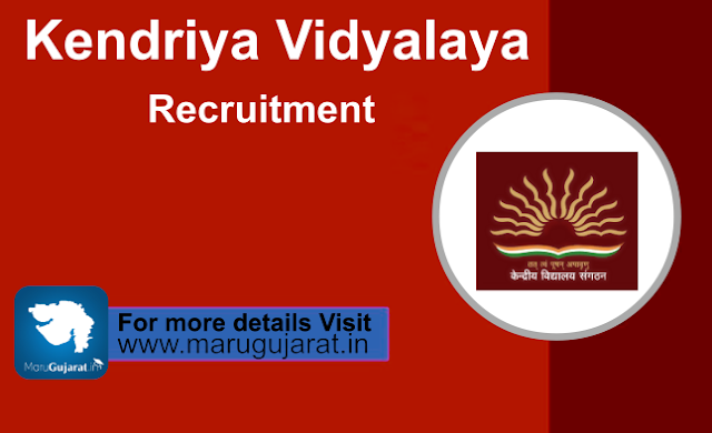 KVS Vallabh Vidyanagar Recruitment