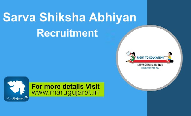 SSA Gujarat Recruitment