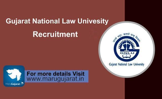 GNLU Recruitment